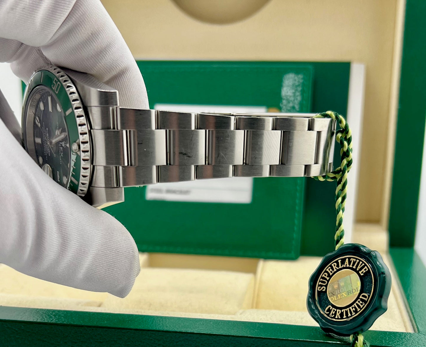 Rolex Submariner Date 116610LV ''HULK'' 2020 Ita