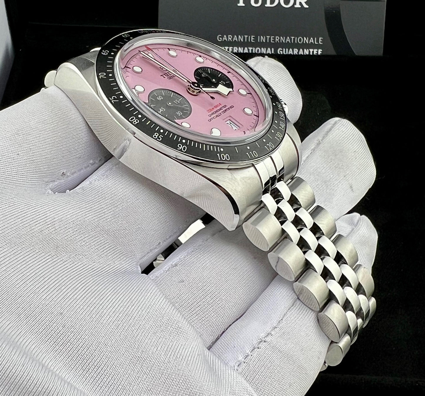 Tudor Black Bay Chrono Pink ''Miami'' 2024 full set