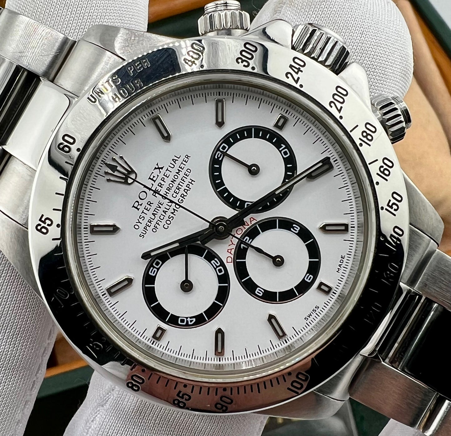 Rolex Daytona 16520 White Dial Zenith Ser. A 1999 Sel ITA