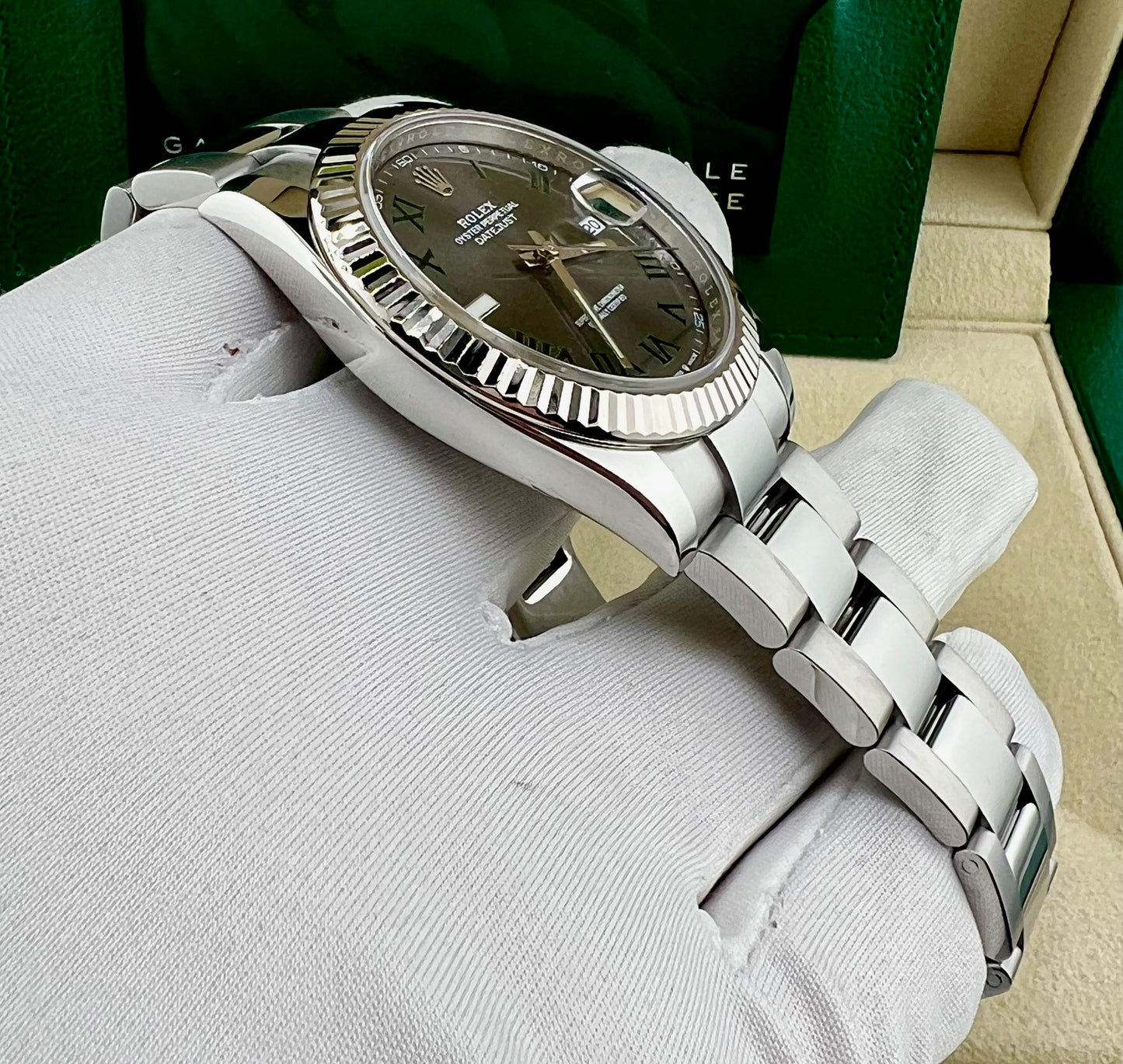 Rolex Datejust 41mm 126334 Wimbledon Oyster 2022