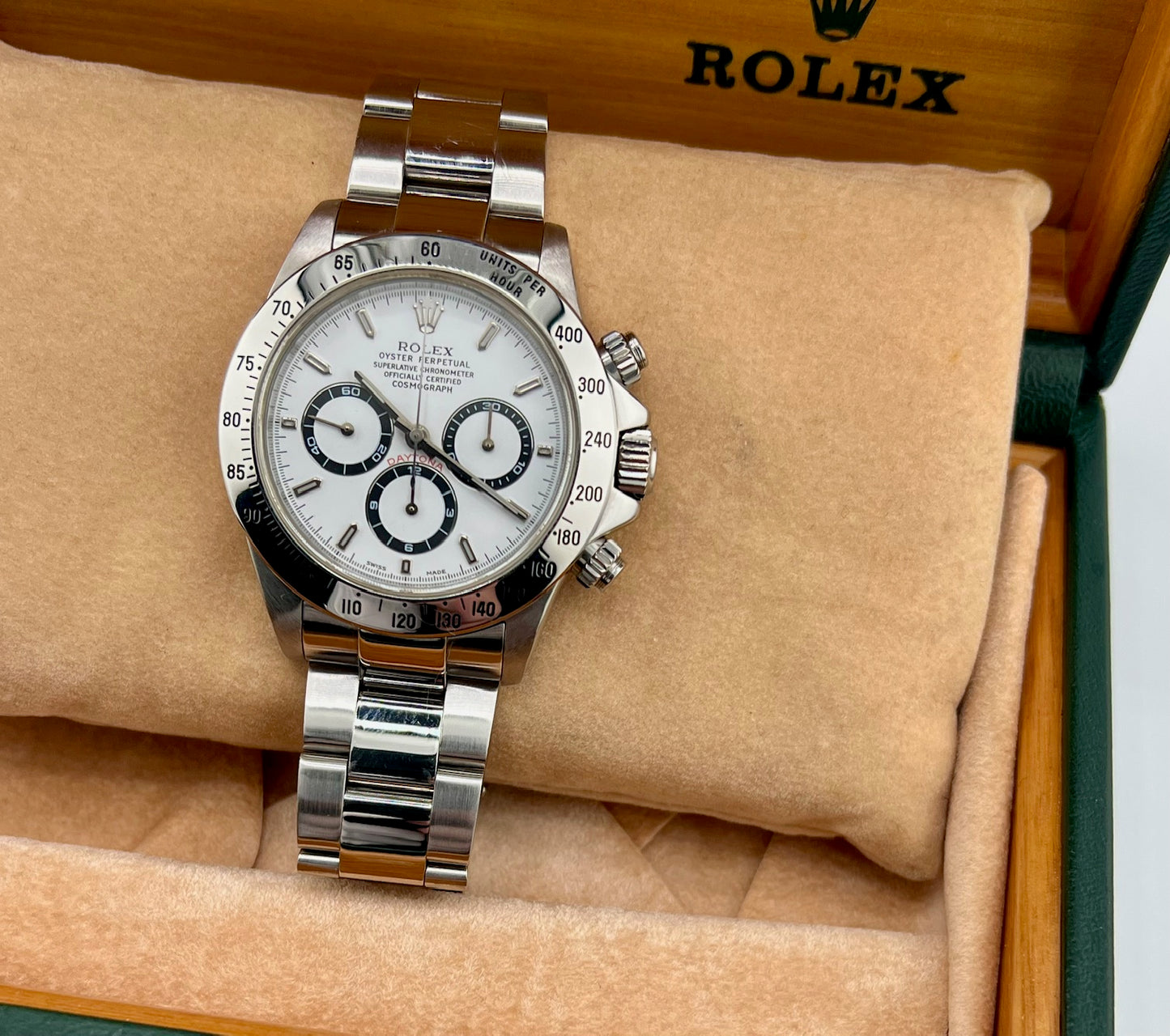 Rolex Daytona 16520 White Dial Zenith Ser. A 1999 Sel ITA