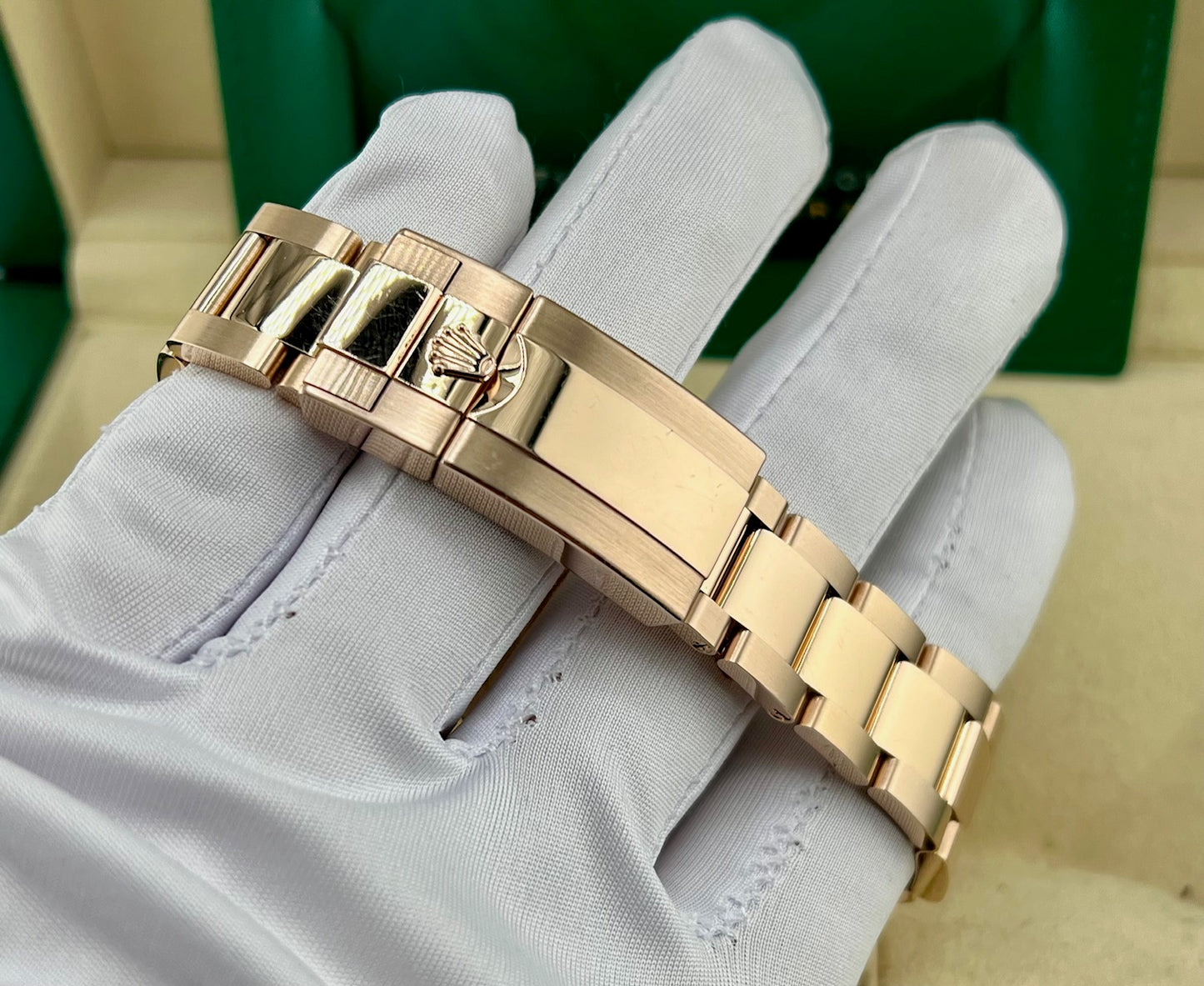 Rolex Daytona 116505 Everose Baguette index 2021 Full Set