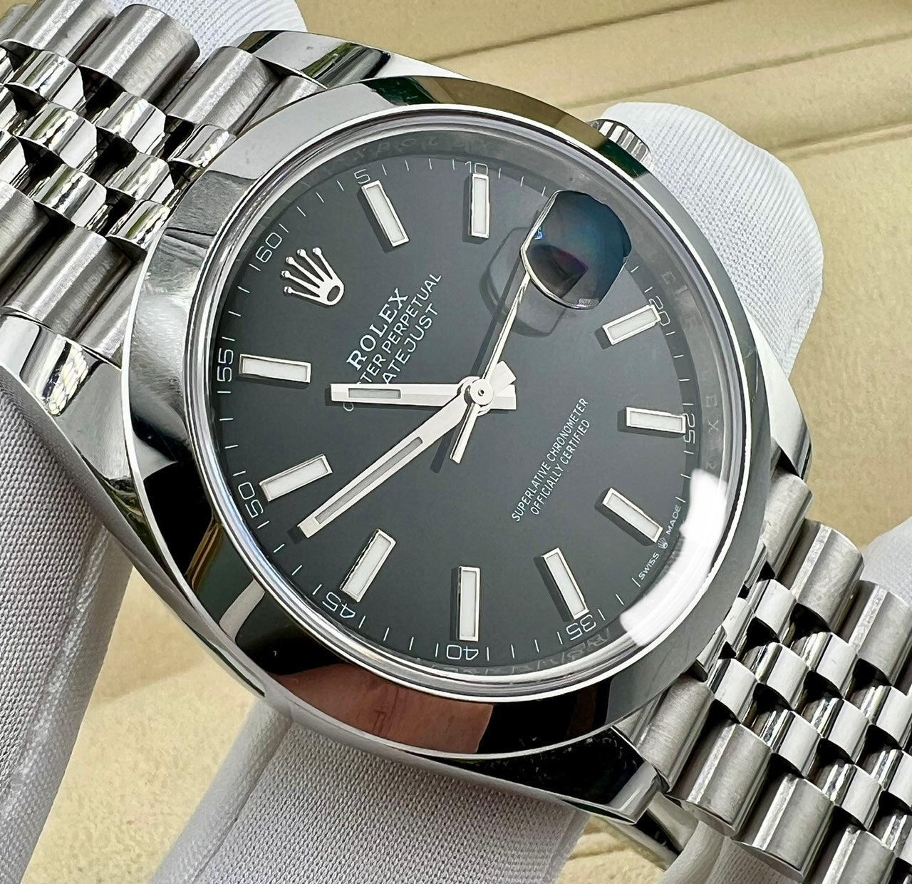 Rolex Datejust 41mm 126300 Black Dial Jubilèe No Paper Rolex