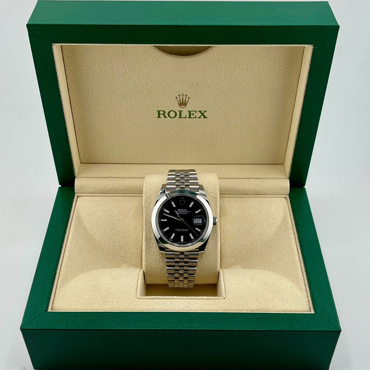 Rolex Datejust 41mm 126300 Black Dial Jubilèe No Paper Rolex