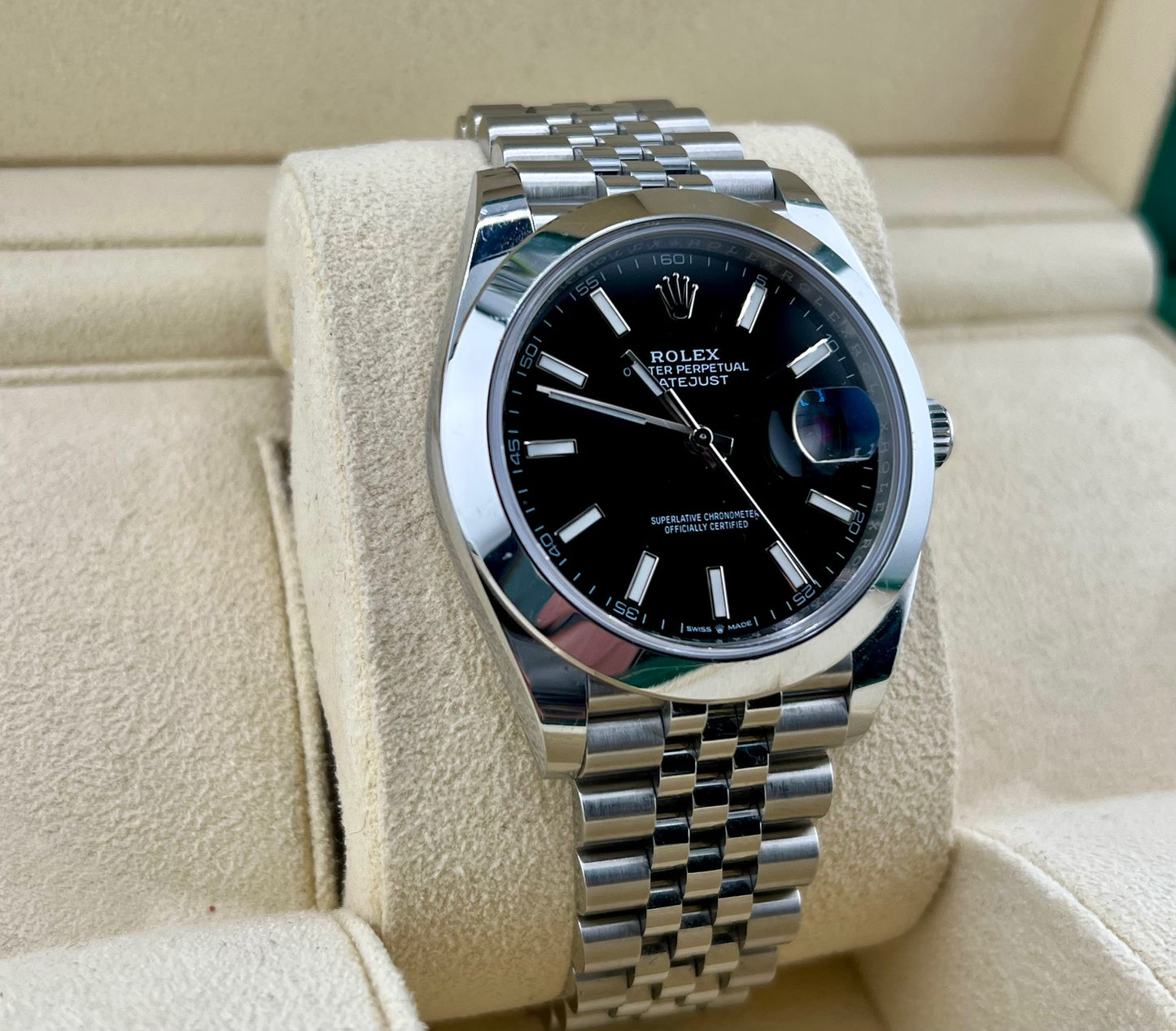 Rolex Datejust 41mm 126300 Black Dial Jubilèe No Paper Rolex