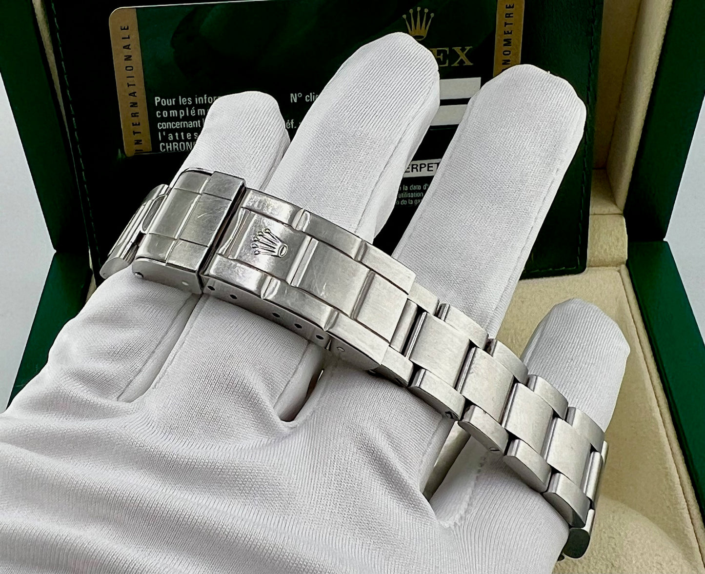Rolex Submariner No Date 14060M RRR Card 2012 4 Lines never polished