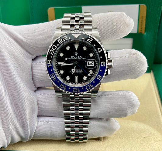 Rolex GMT-Master II 126710BLNR ''Batman'' Jubilèe 2019 full set