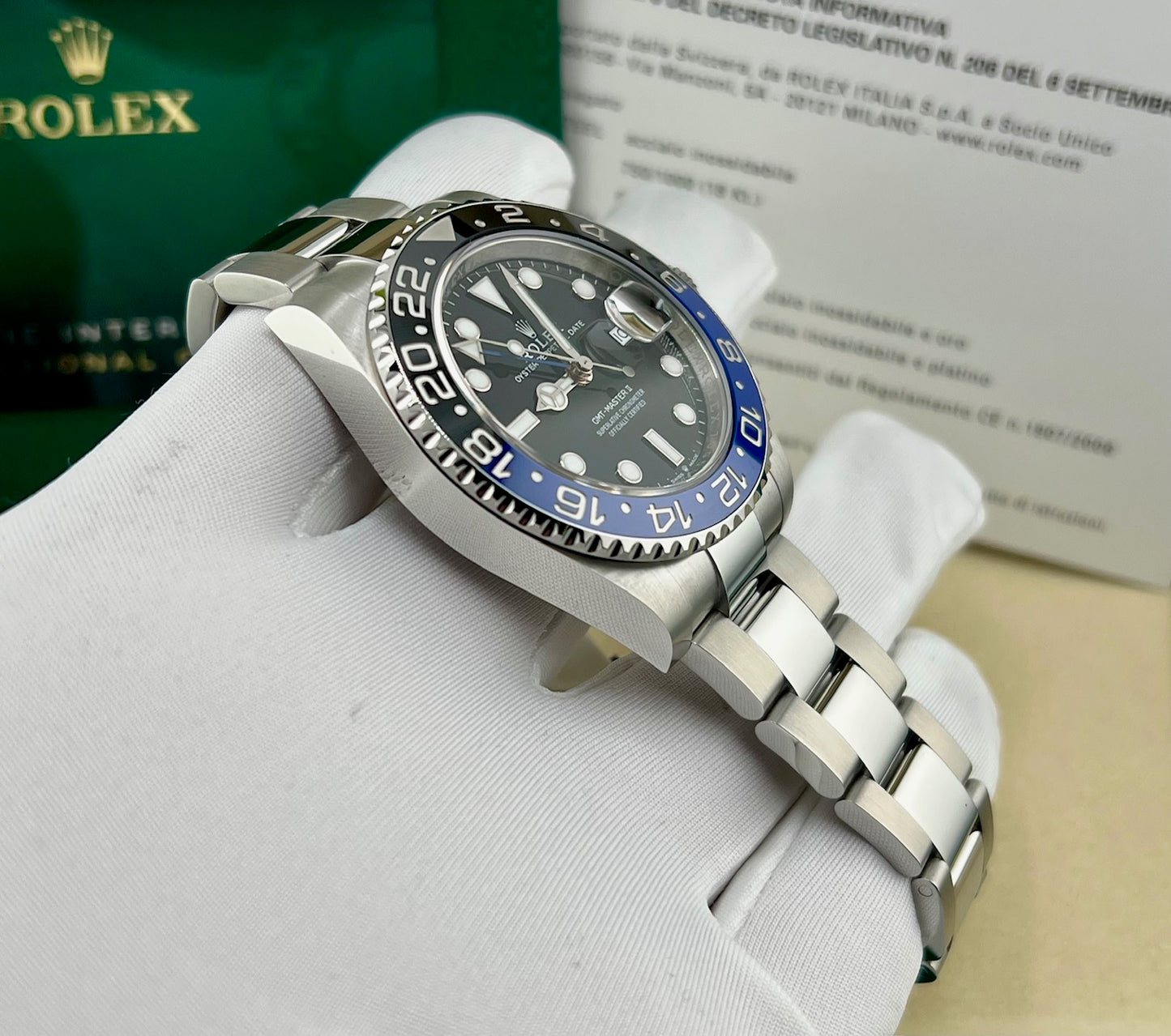 Rolex GMT-Master II ''Batman'' 126710BLNR Oyster 2025 NEW