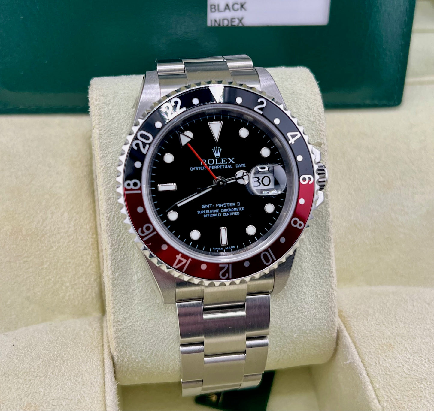 Rolex GMT-Master II 16710 Coke 2007 Card Stickers