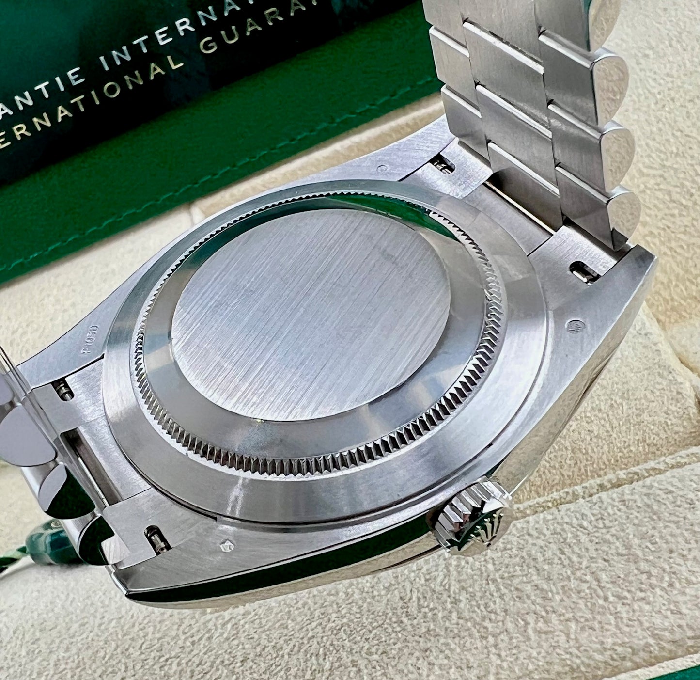 Rolex Day-Date 40mm 228206 Platinum Ice Blue Motif Dial 2022 new