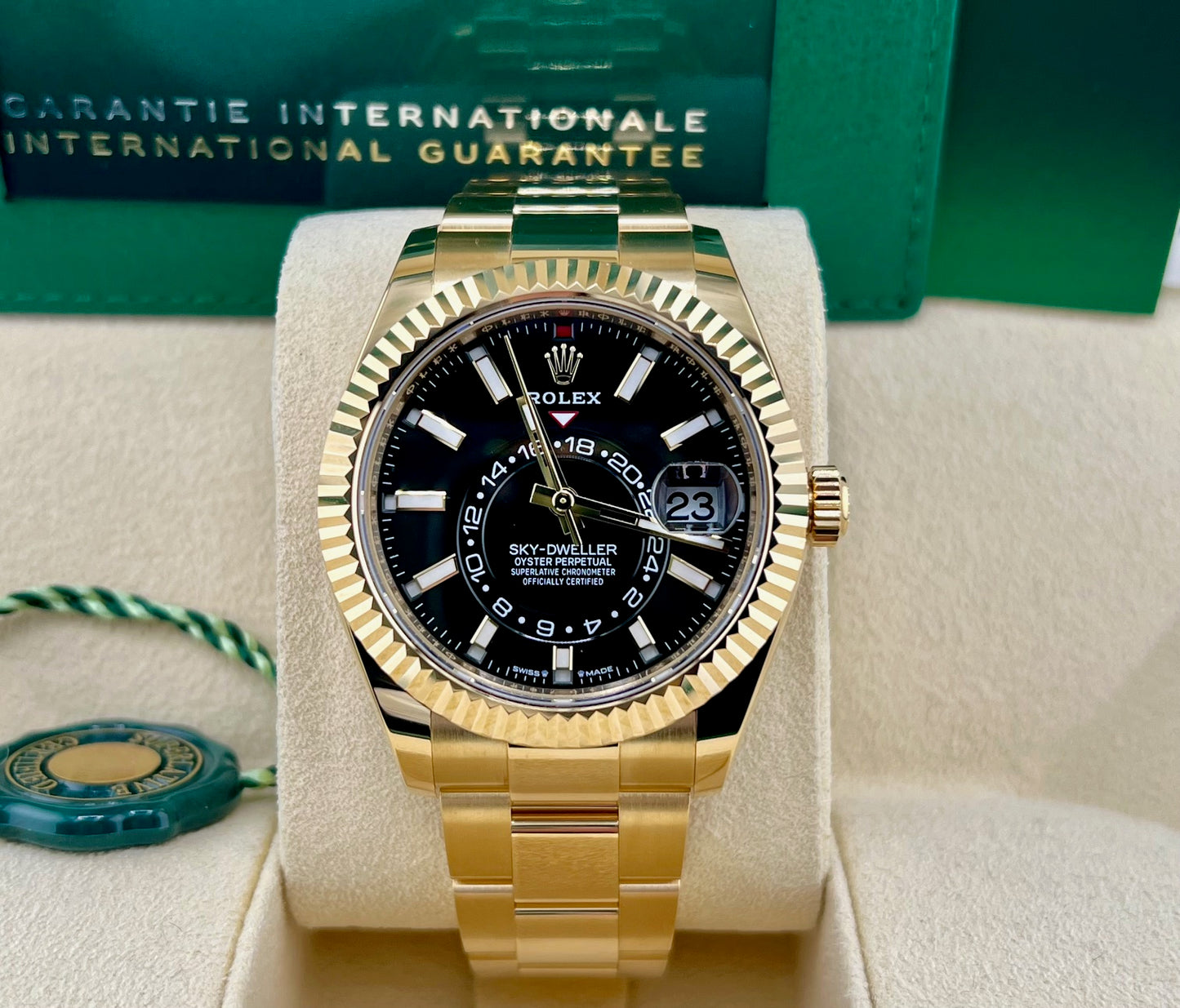 Rolex Sky-dweller Black 336938 Black Dial New 2024 42mm