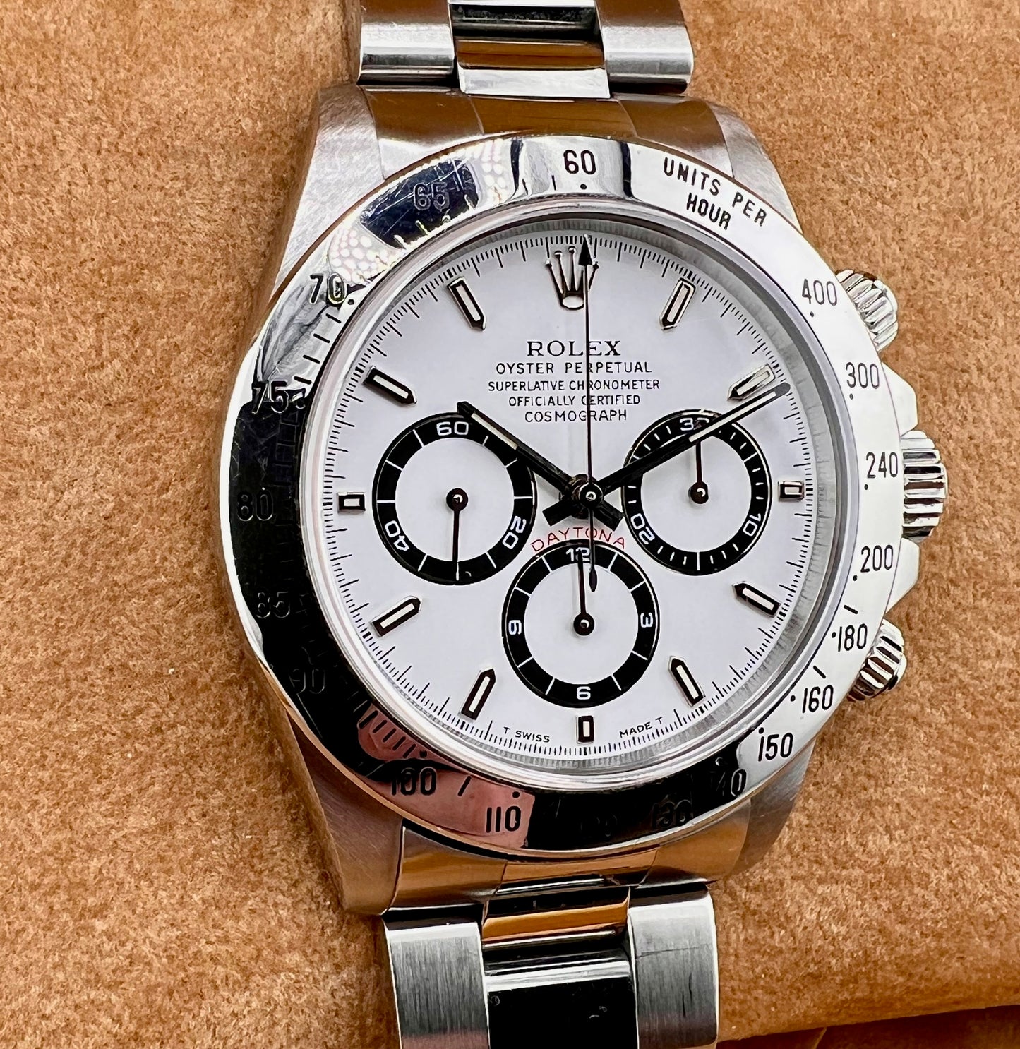 Rolex Daytona 16520 Zenith White Dial 1996 solo orologio only watch