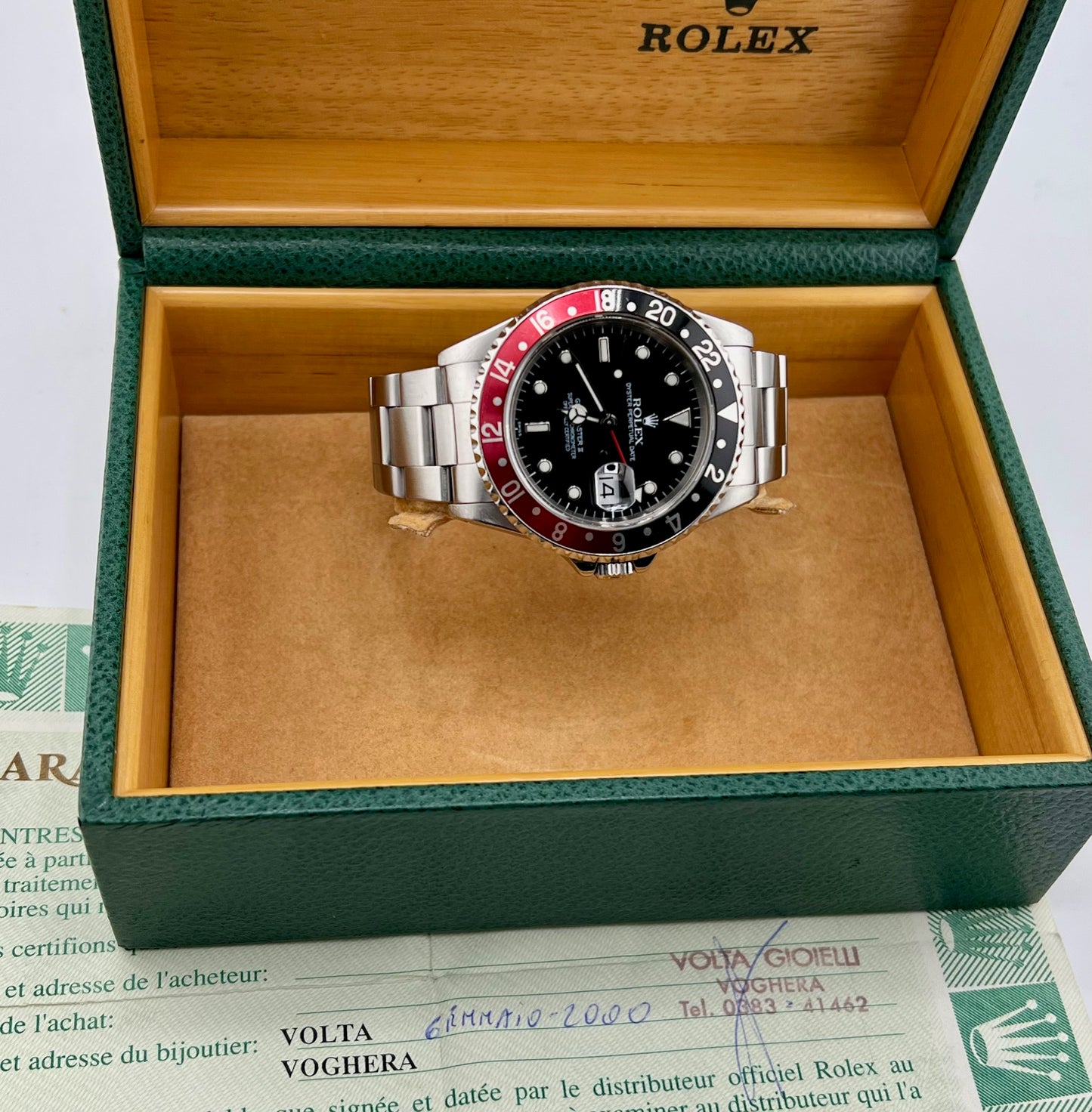 Rolex GMT-Master II 16710 Coke 2000''Swiss only'' Ita