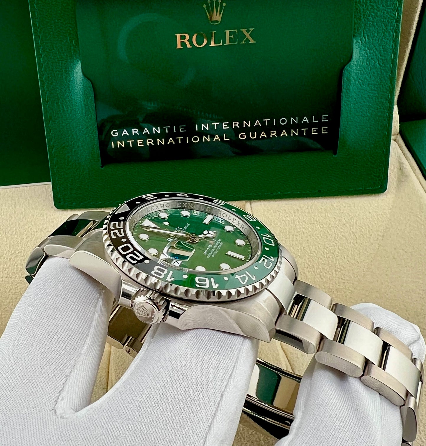 Rolex Gmt Master 126729VTNR Sprite Green Dial NEW 2025