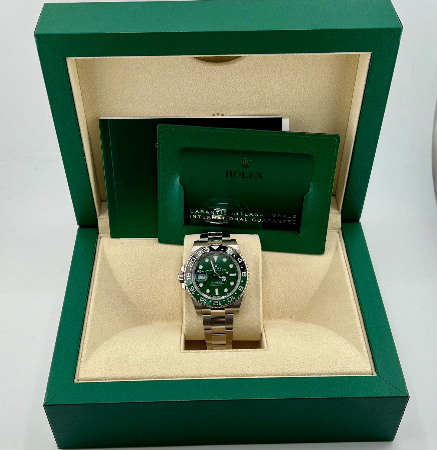 Rolex Gmt Master 126729VTNR Sprite Green Dial NEW 2025