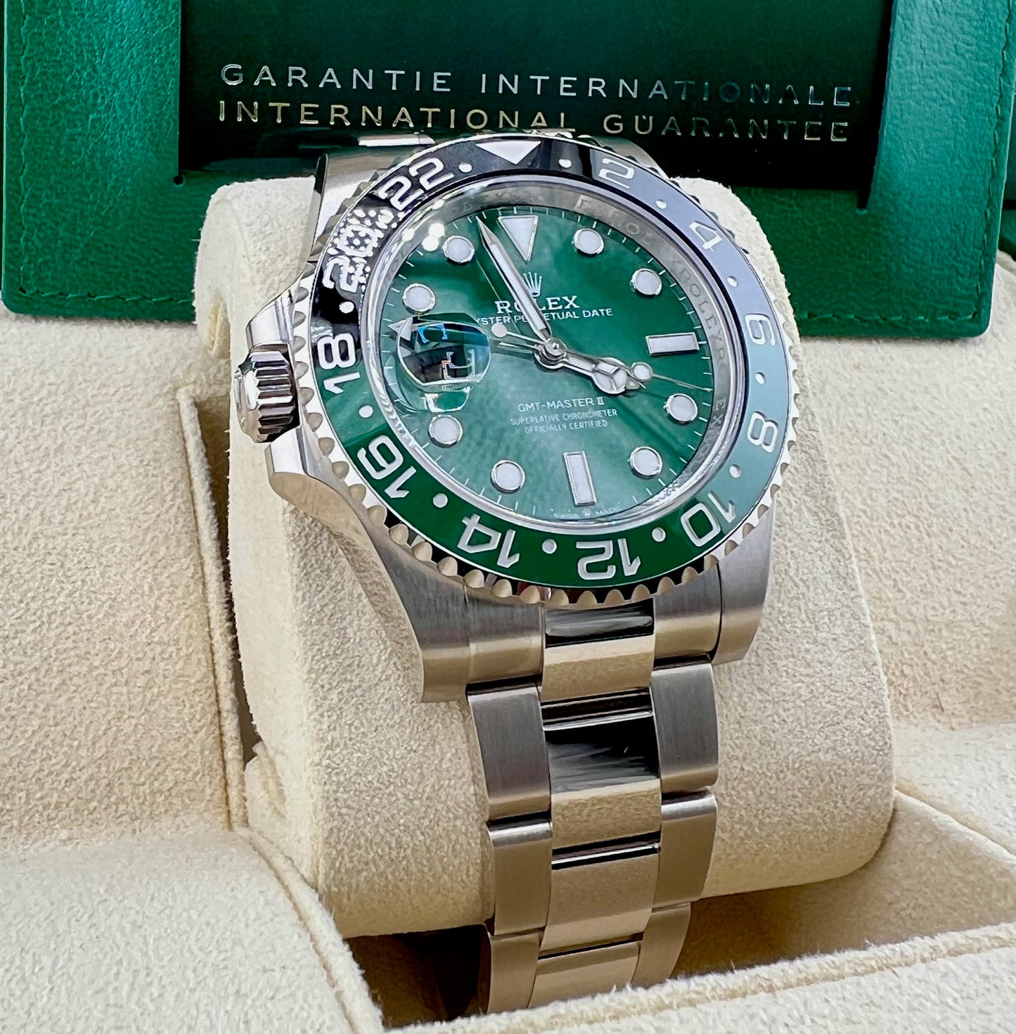 Rolex Gmt Master 126729VTNR Sprite Green Dial NEW 2025