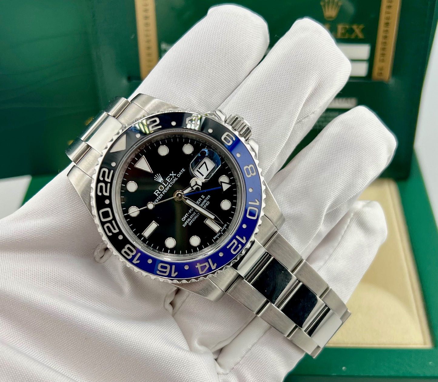 Rolex GMT-Master II "Batman" 116710BLNR 2014+Service 2017