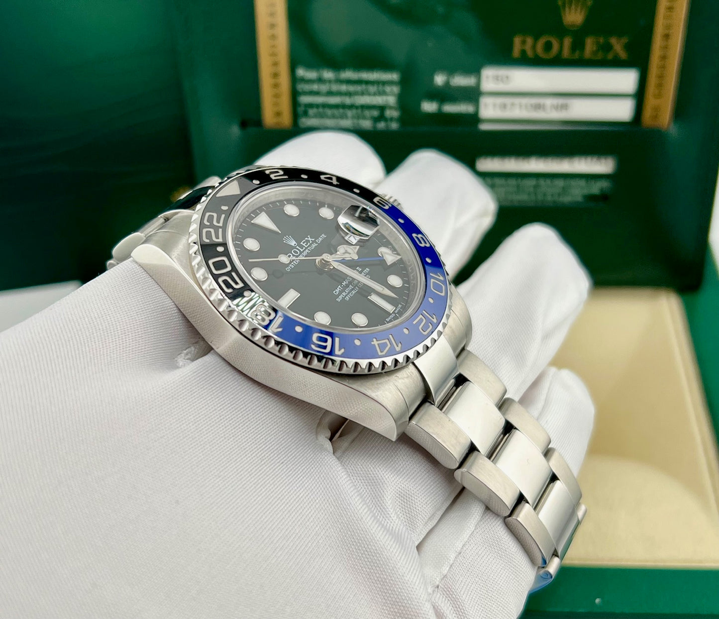 Rolex GMT-Master II "Batman" 116710BLNR 2014+Service 2017