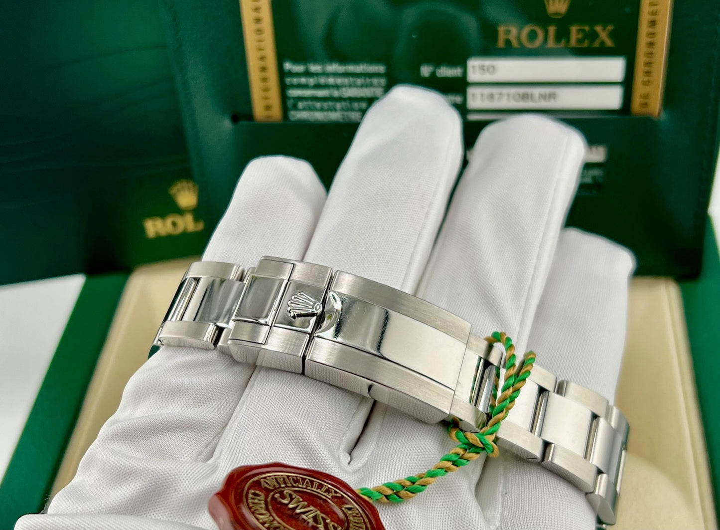 Rolex GMT-Master II "Batman" 116710BLNR 2014+Service 2017