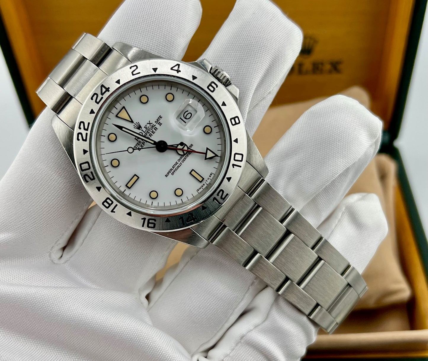 Rolex Explorer II 16570 ''Chicchi di mais'' 1992 (CH)