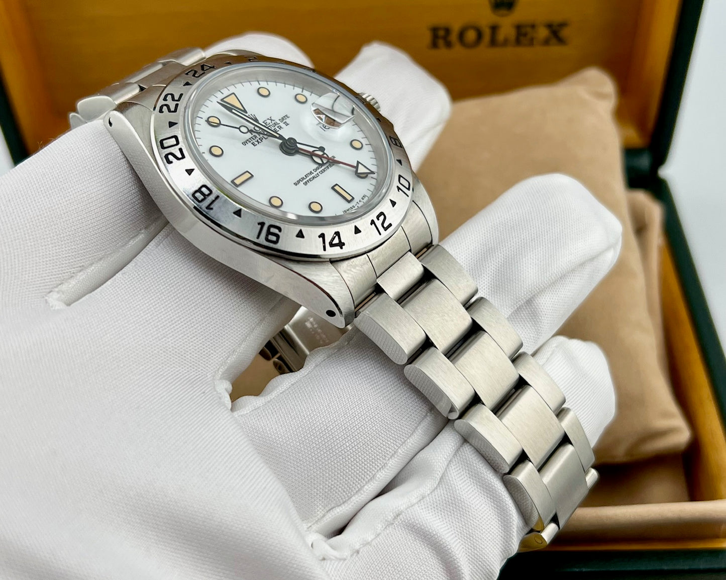 Rolex Explorer II 16570 ''Chicchi di mais'' 1992 (CH)