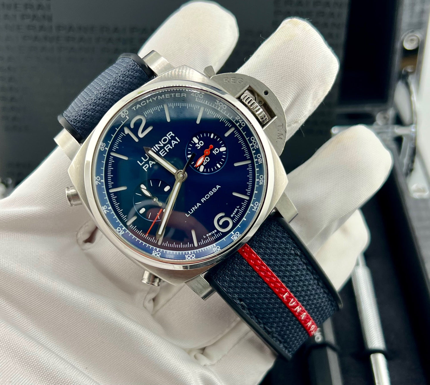 Panerai Luminor Chrono Luna Rossa Pam01303 45mm 2022 limited edition
