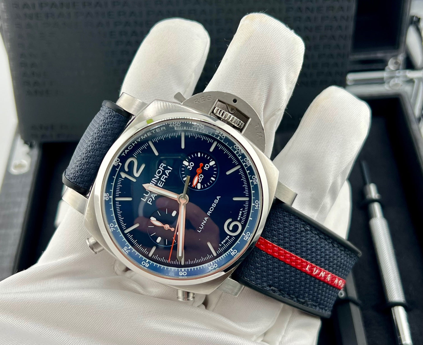 Panerai Luminor Chrono Luna Rossa Pam01303 45mm 2022 limited edition