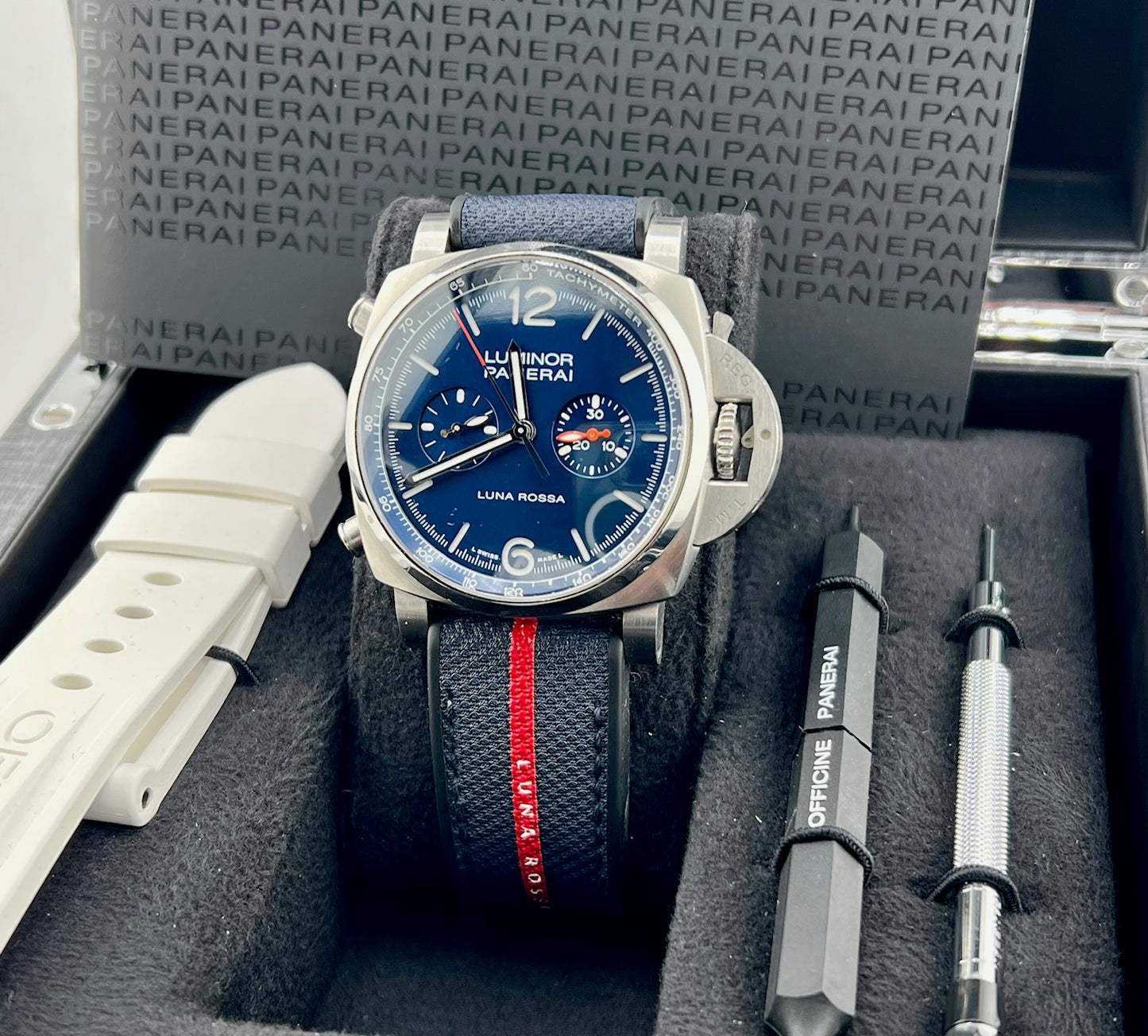 Panerai Luminor Chrono Luna Rossa Pam01303 45mm 2022 limited edition