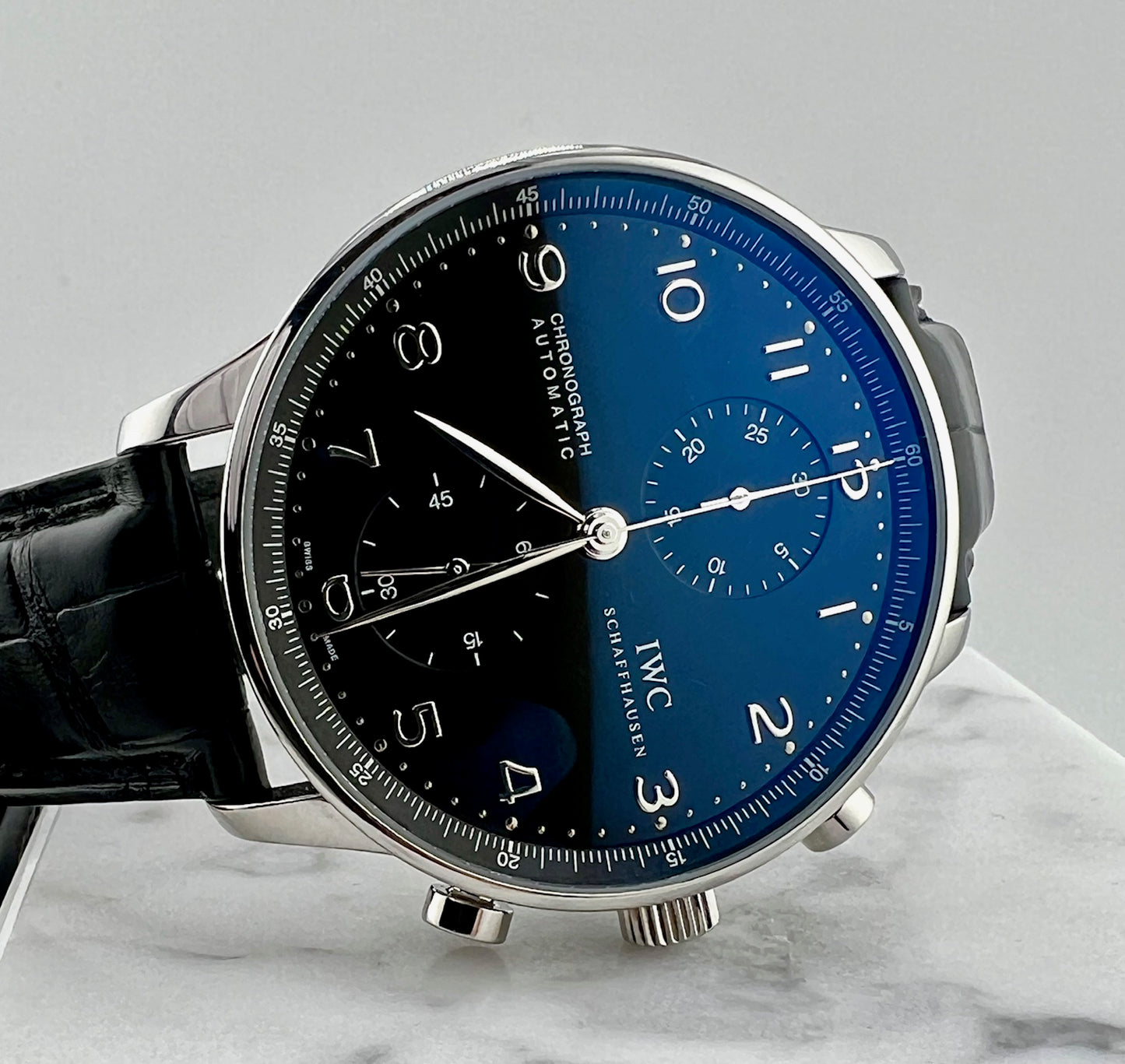 IWC Portuguese Chronograph IW371438 Black Dial no paper IWC