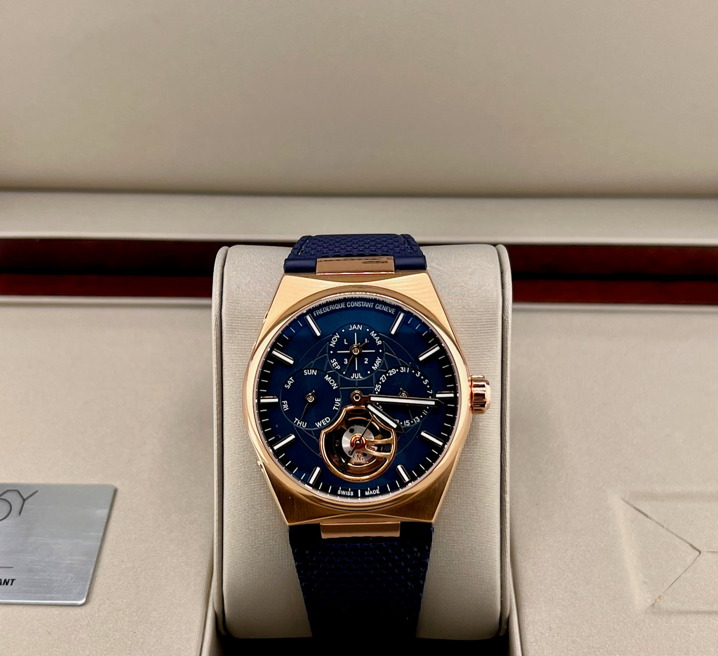 Frederique Constant Highlife Tourbillon Perpetual Calendar Manufacture Rose gold new 2025