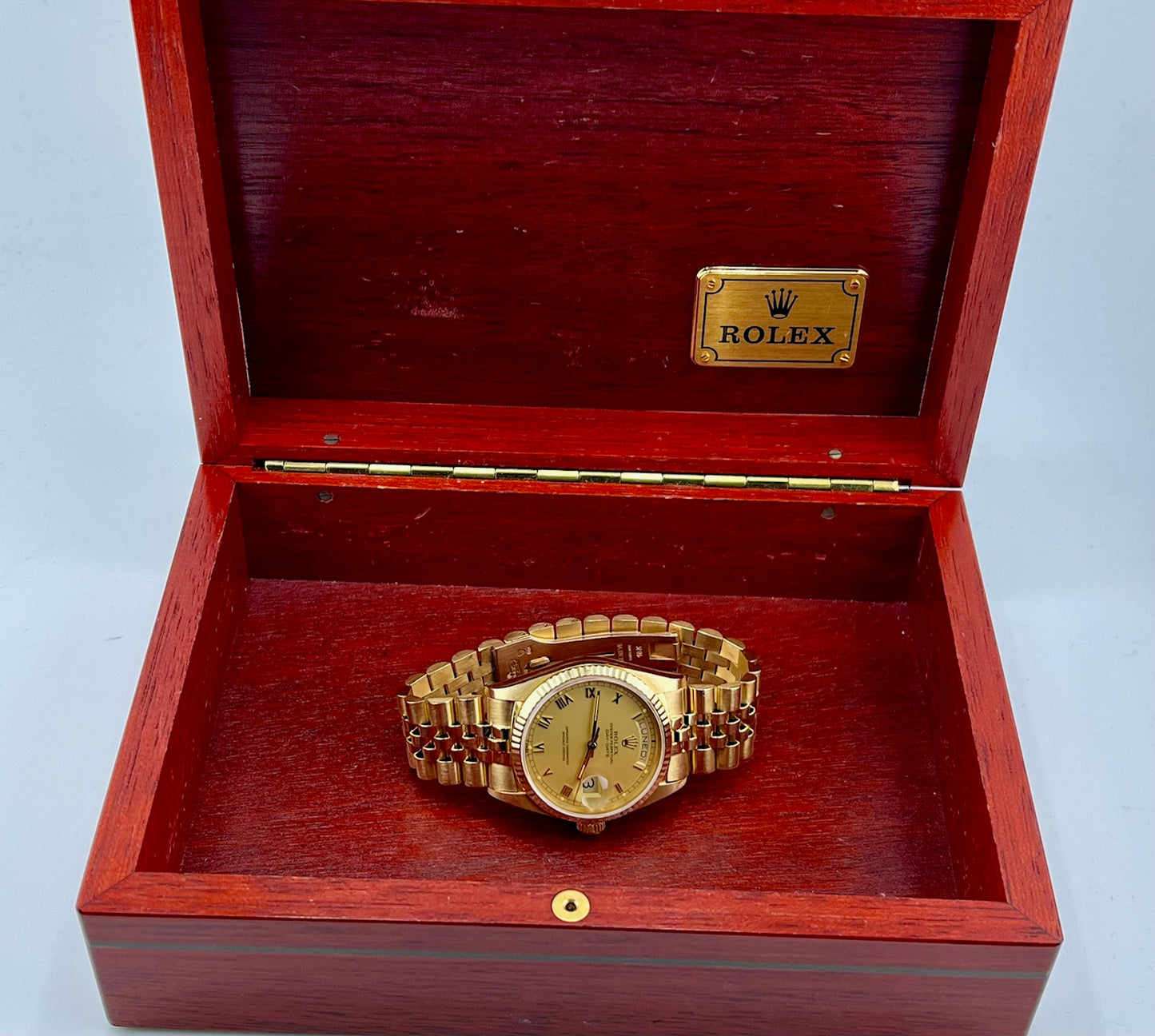 Rolex Day-Date 36mm 18038 1985 Jubilèe No Paper Rolex