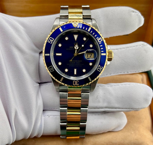 Rolex Submariner Date 16613 Blue Dial 1996 No Paper Rolex , Service 2022 Rolex