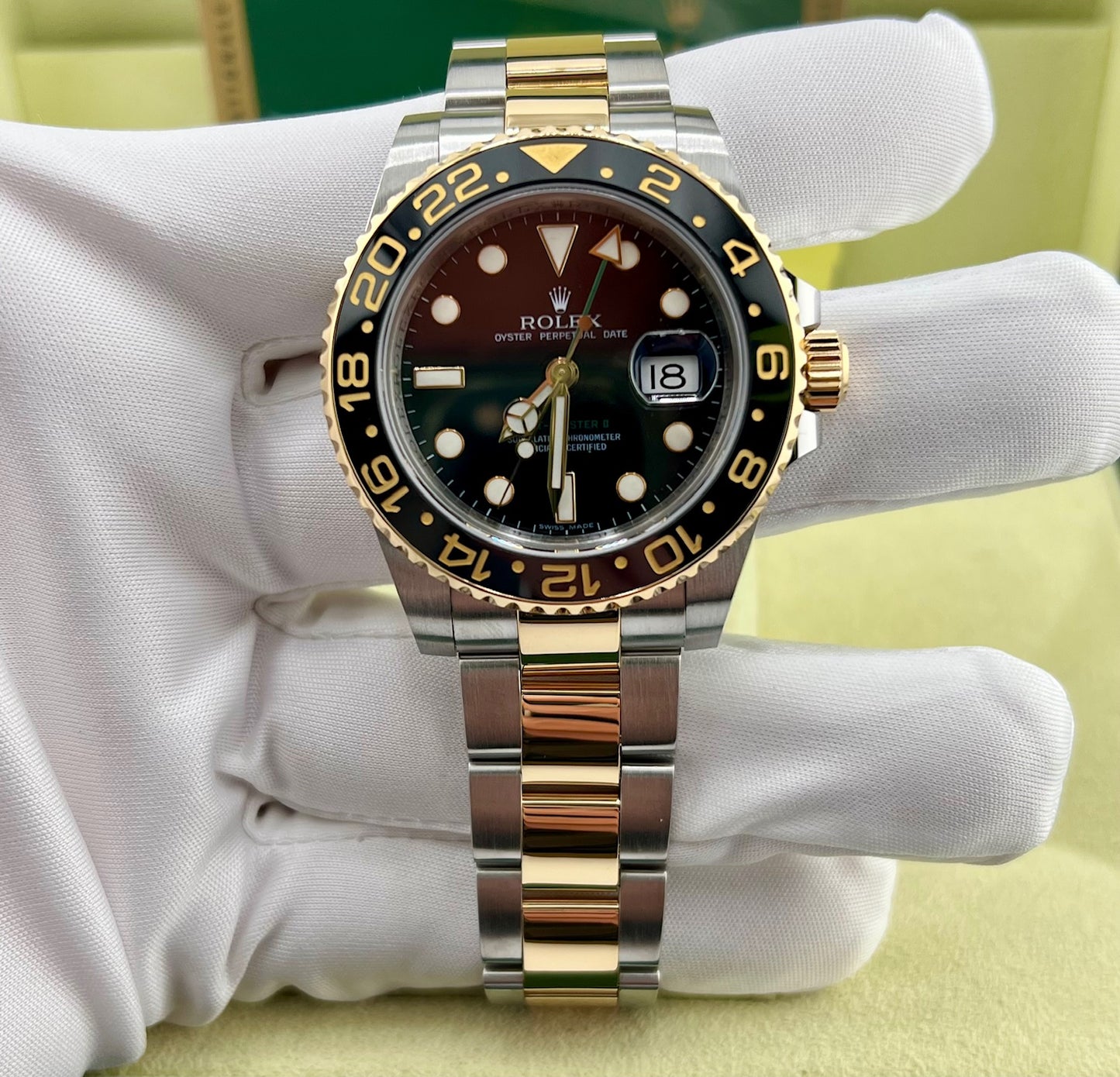 Rolex GMT-Master II 116713LN 2008 Box&Paper ITA