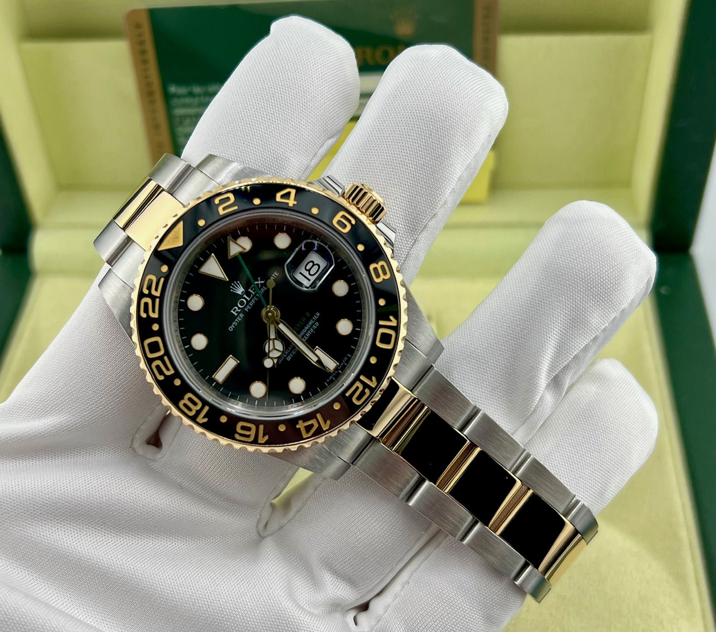 Rolex GMT-Master II 116713LN 2008 Box&Paper ITA