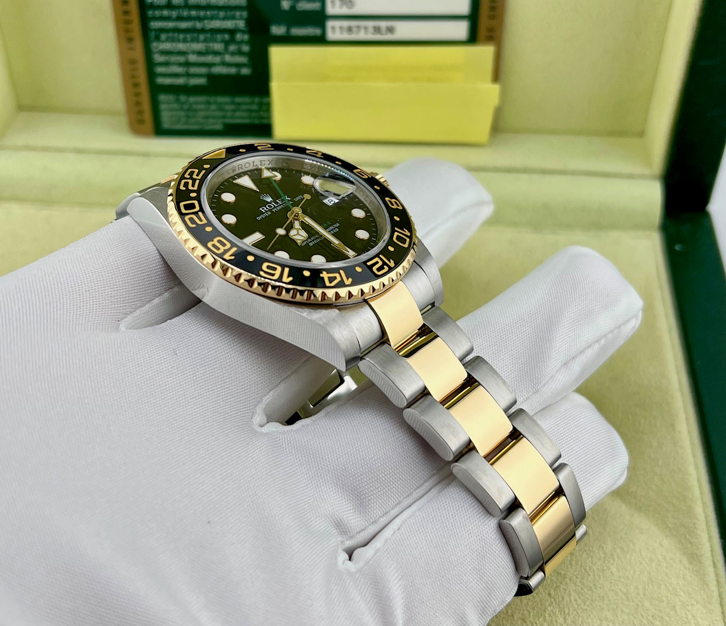 Rolex GMT-Master II 116713LN 2008 Box&Paper ITA