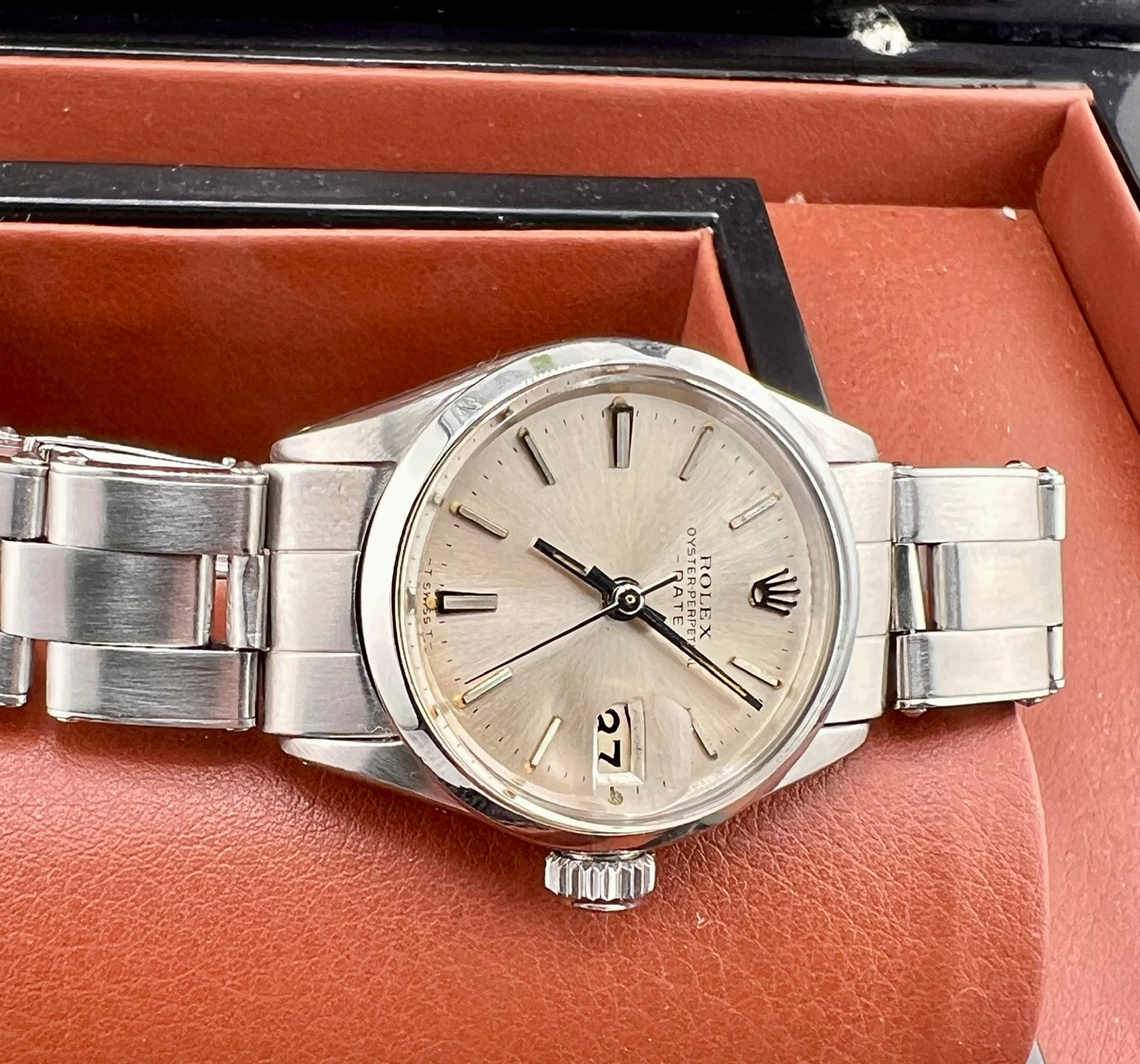 Rolex Oyster Perpetual Lady Date 6516 26mm 1967 only watch