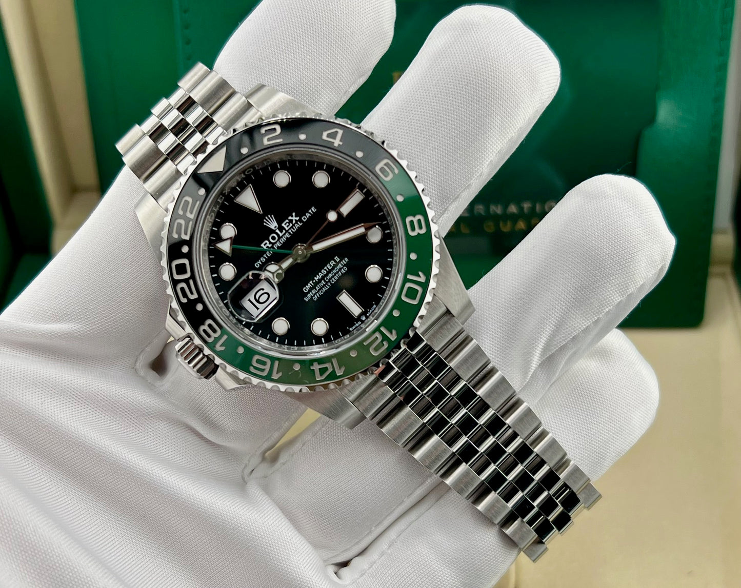 Rolex GMT-Master II ''Sprite'' 126720VTNR jubilèe 2025 NEW stickers