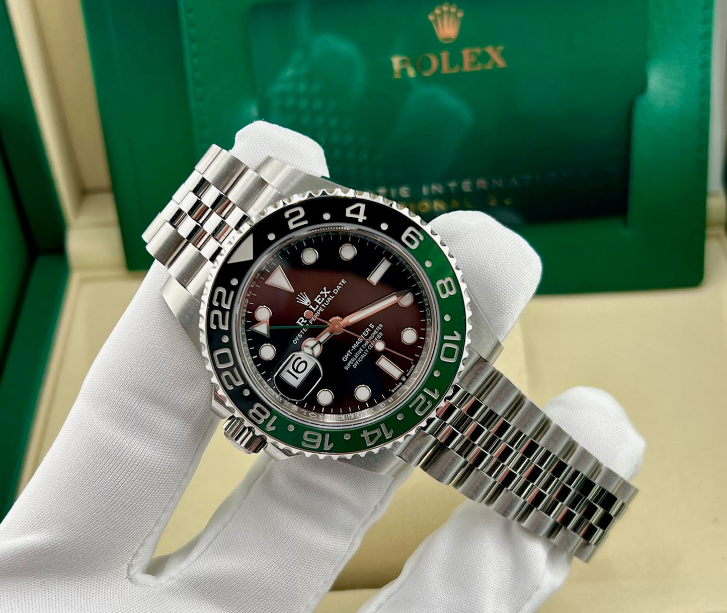Rolex GMT-Master II ''Sprite'' 126720VTNR jubilèe 2025 NEW stickers