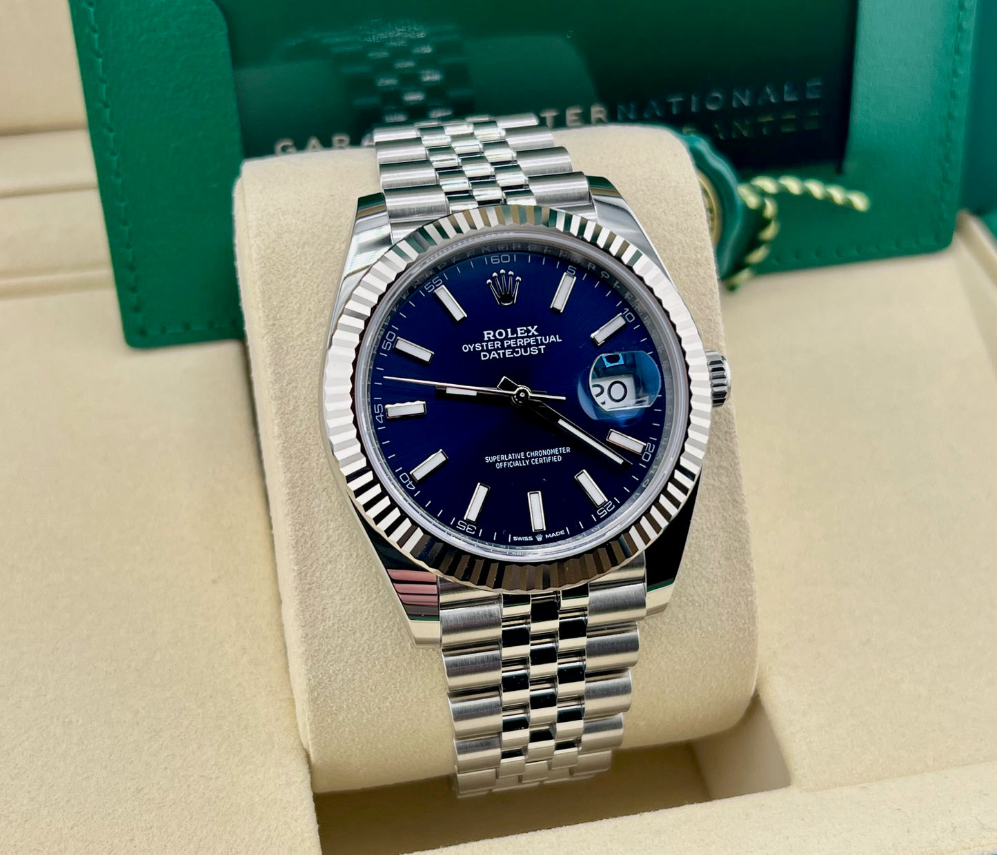 Rolex Datejust 41mm 126334 Blue Dial jubilèe 2025 NEW