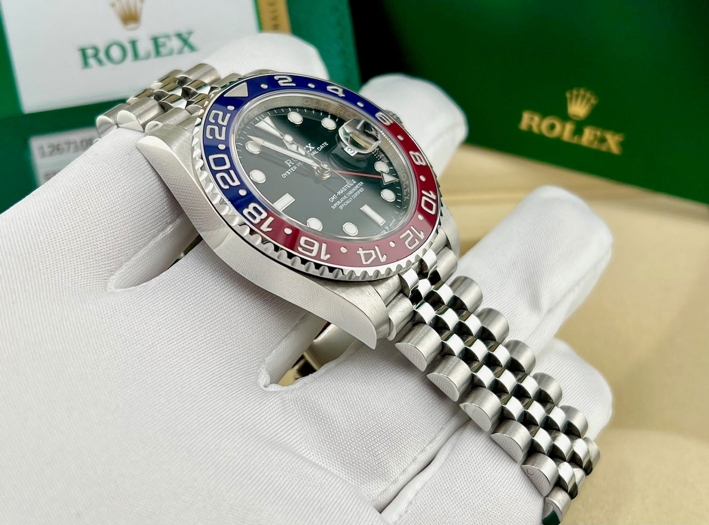 Rolex GMT-Master II ''Pepsi'' 126710BLRO Jubilèe 2020