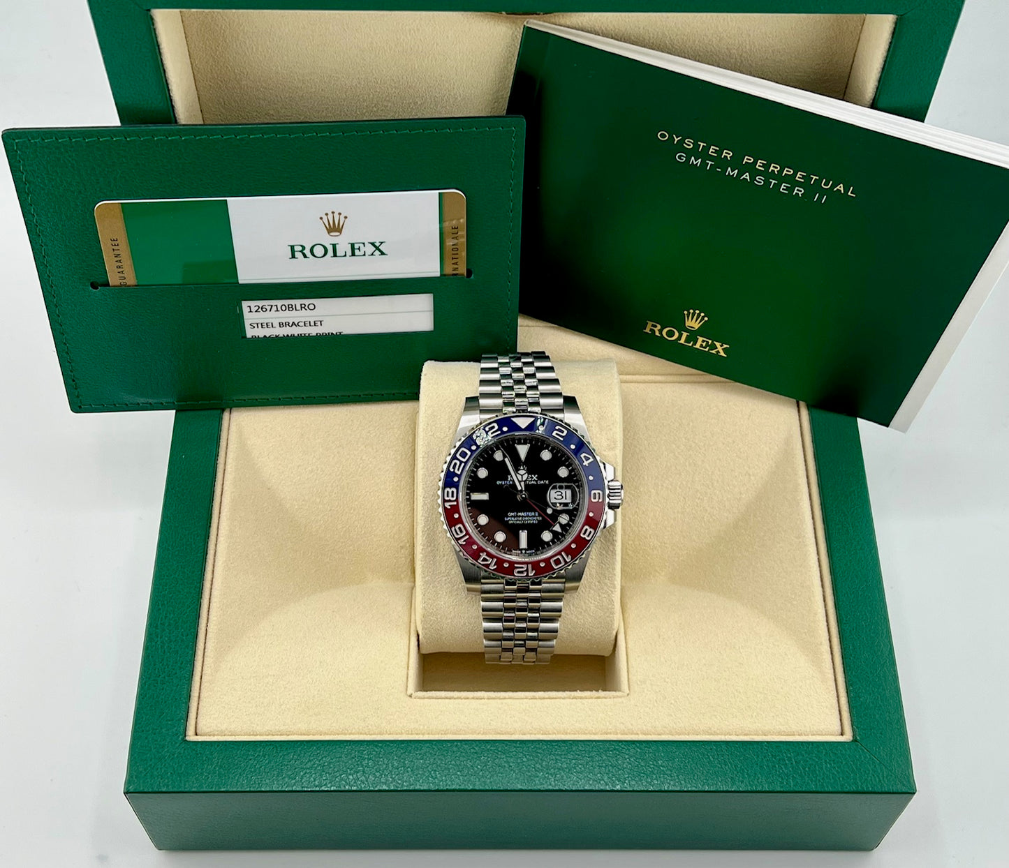 Rolex GMT-Master II ''Pepsi'' 126710BLRO Jubilèe 2020