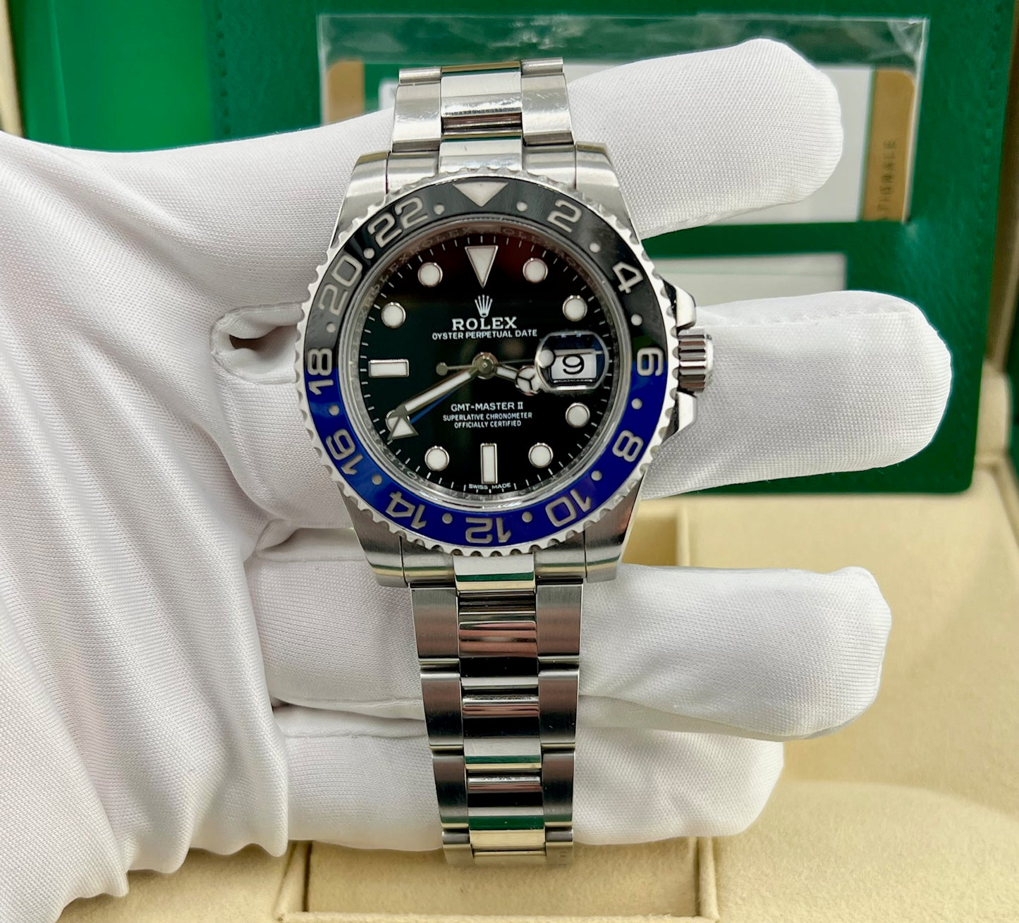 Rolex GMT-Master II "Batman" 116710BLNR 2016 (UK)
