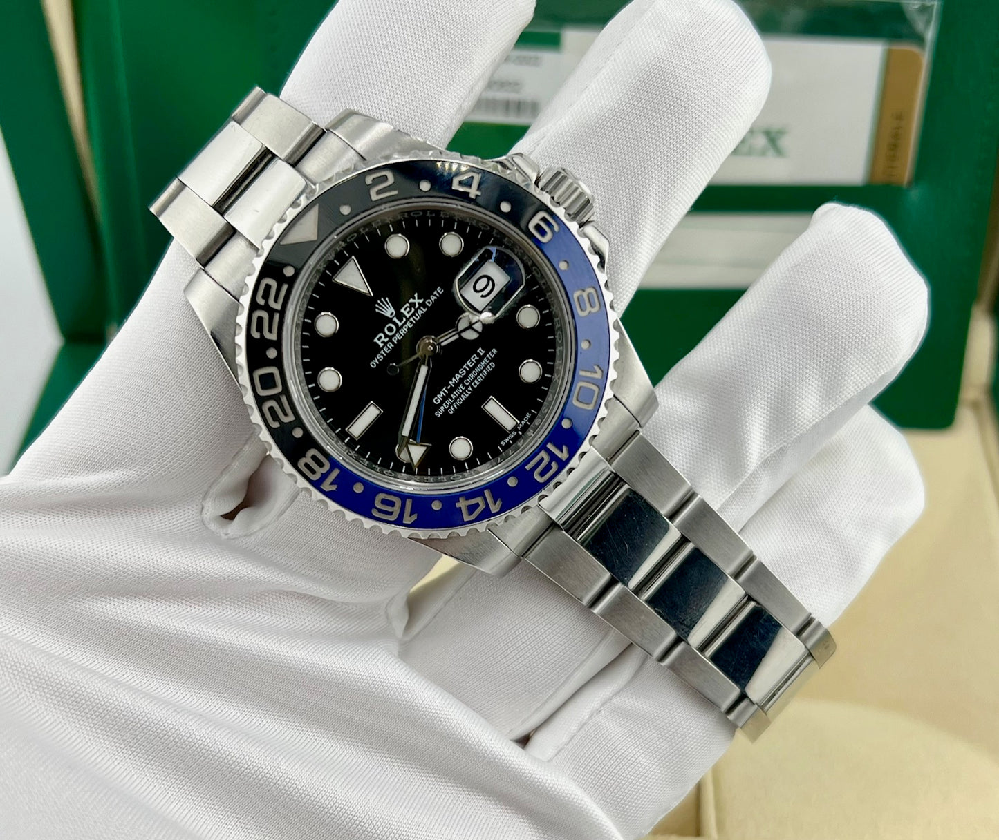 Rolex GMT-Master II "Batman" 116710BLNR 2016 (UK)