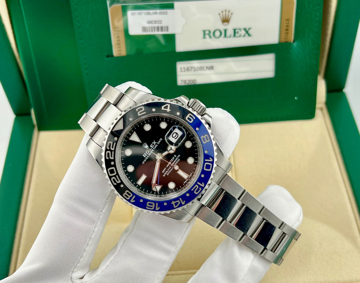 Rolex GMT-Master II "Batman" 116710BLNR 2016 (UK)