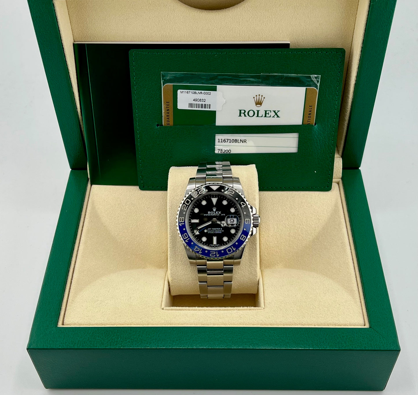 Rolex GMT-Master II "Batman" 116710BLNR 2016 (UK)