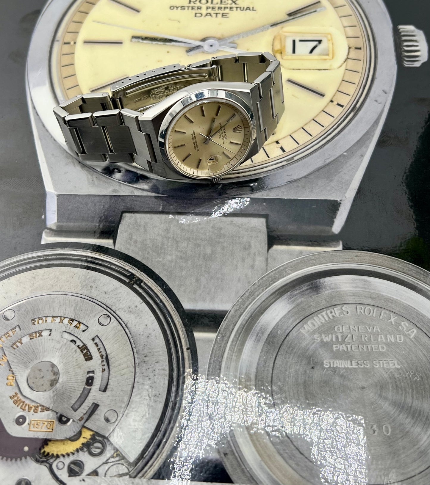 Rolex Oyster Perpetual Date 1530 1975 perizia