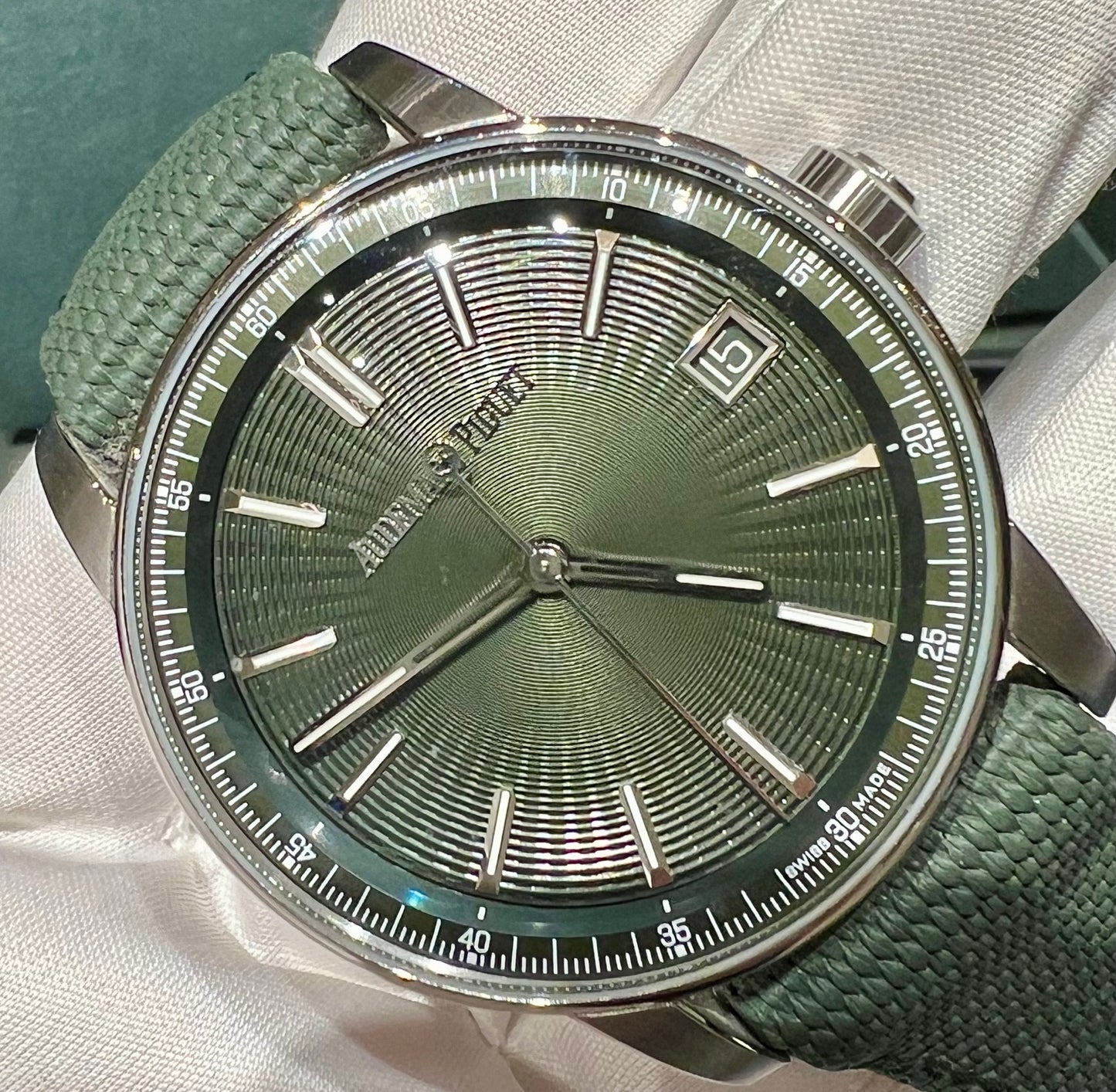 Audemars Piguet Code 11.59 15210ST Green Dial 2023