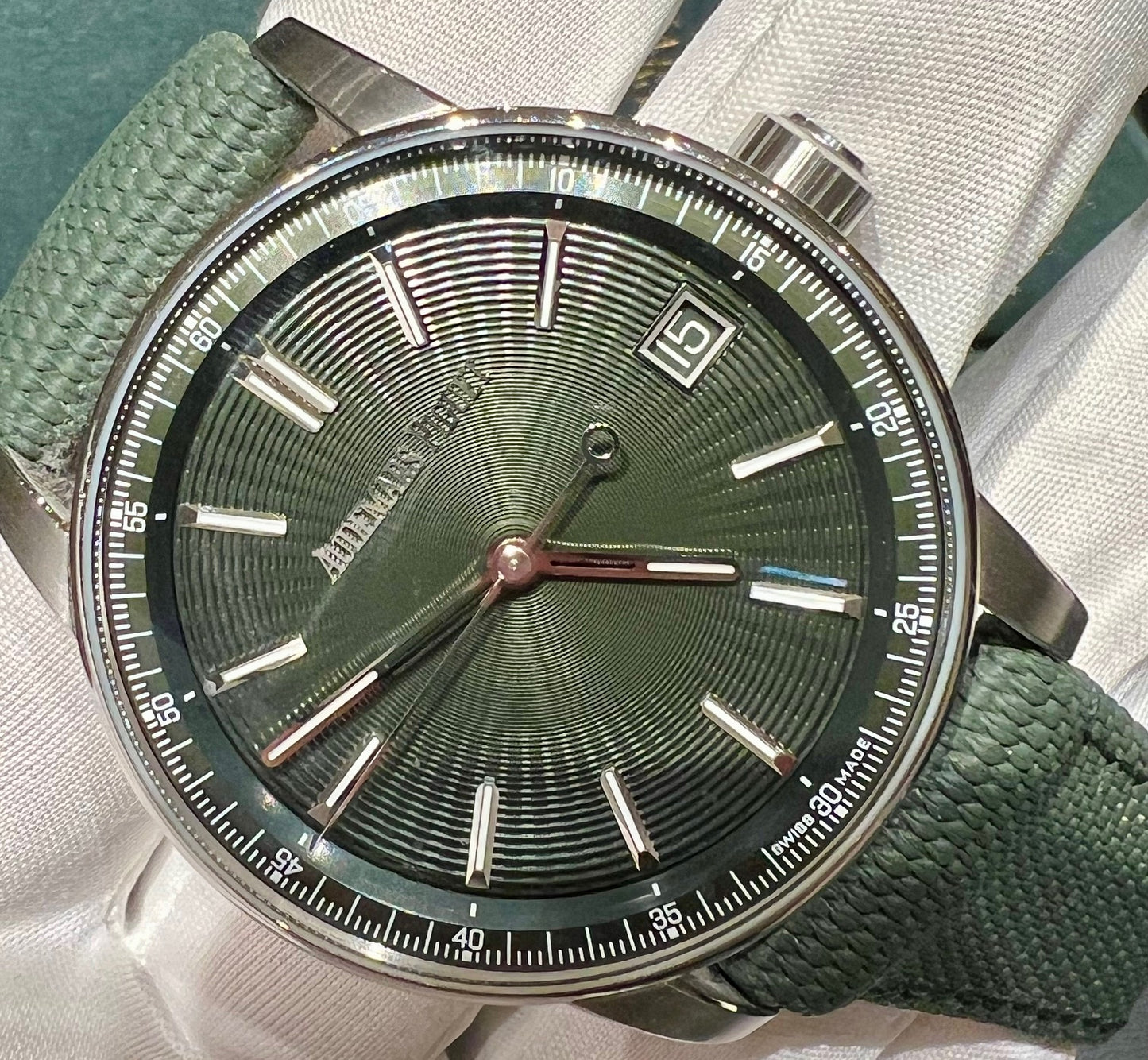 Audemars Piguet Code 11.59 15210ST Green Dial 2023