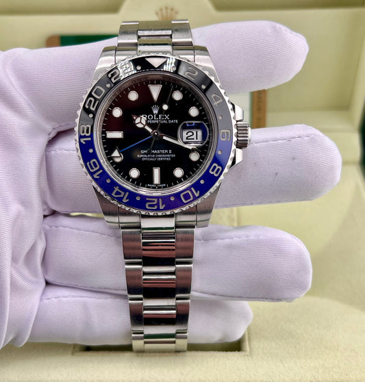 Rolex GMT-Master II "Batman" 116710BLNR 2016 HK B&P