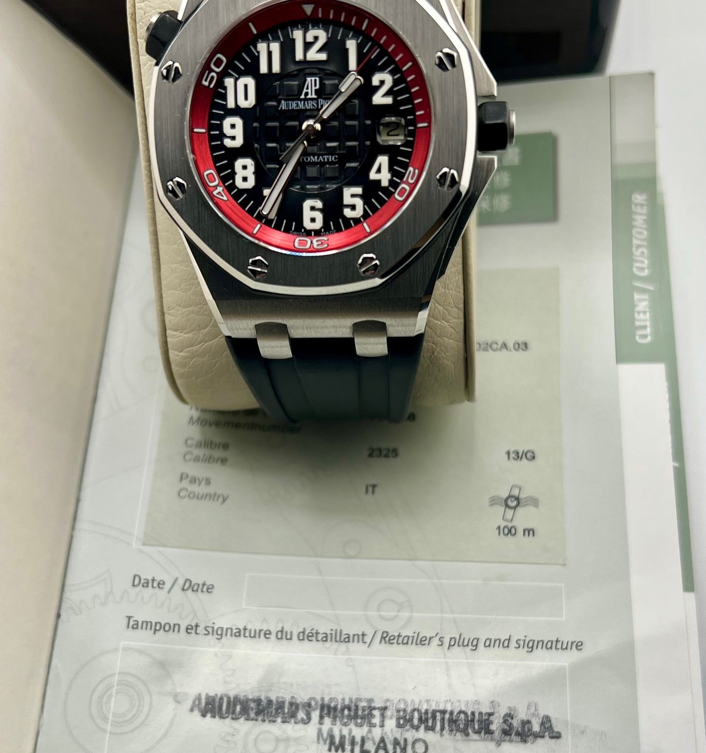 Audemars Piguet Royal Oak Offshore Scuba Boutique limited 300pcs Milano 2010